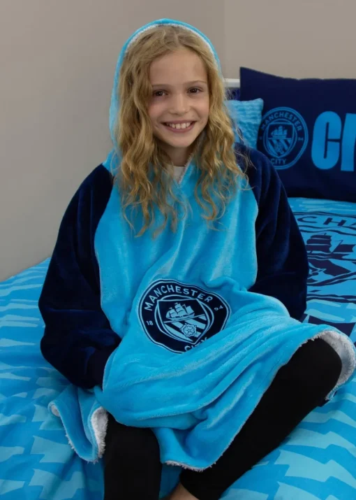 Manchester City Wearable Hooded Fleece