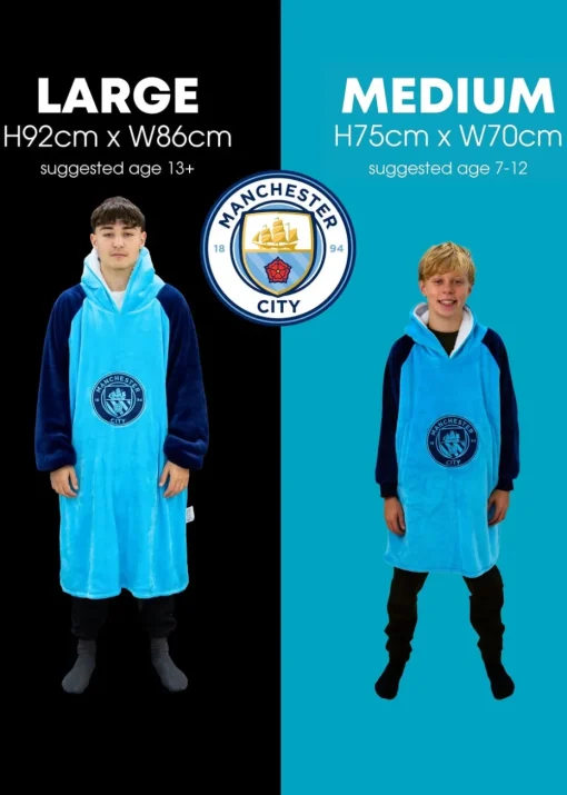 Manchester City Wearable Hooded Fleece