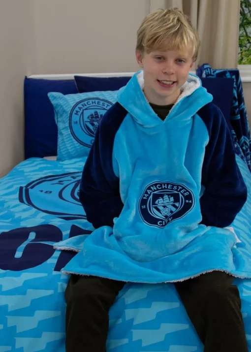 Manchester City Wearable Hooded Fleece