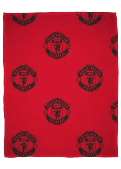 Manchester United FC Classic Fleece Throw (100 x 150cm)