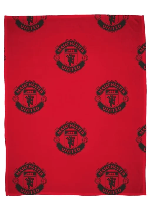 Manchester United FC Classic Fleece Throw (100 x 150cm)