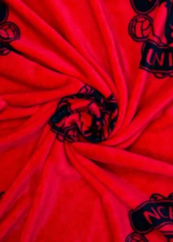 Manchester United FC Faux-Shearling Backed Fleece Throw (120x150cm)