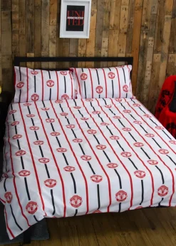 Manchester United FC Reversible Duvet Cover Set