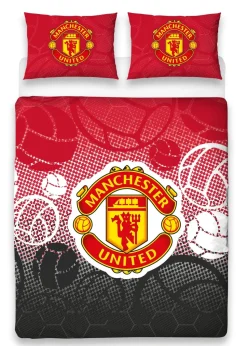Manchester United FC Reversible Duvet Cover Set