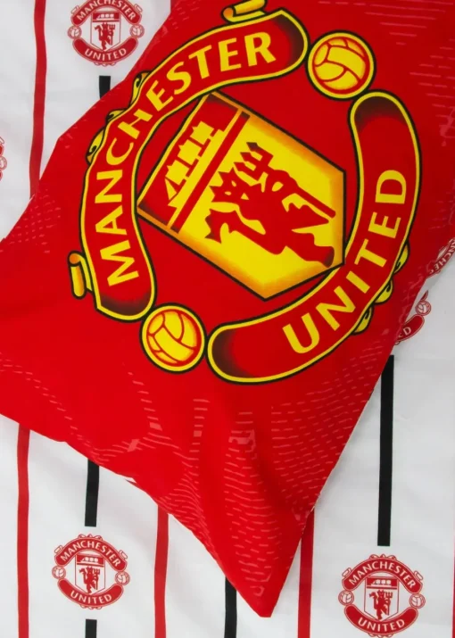 Manchester United FC Reversible Duvet Cover Set