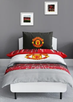 Manchester United FC Theatre  Panel 100 % Cotton Duvet