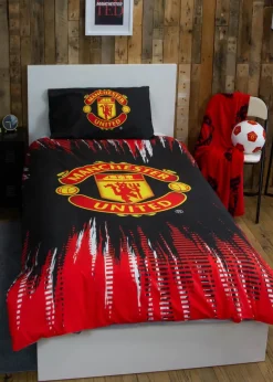 Manchester United FC Theatre  Panel 100 % Cotton Duvet