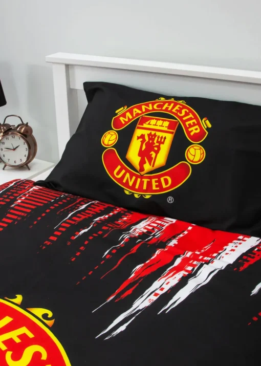 Manchester United FC Theatre  Panel 100 % Cotton Duvet