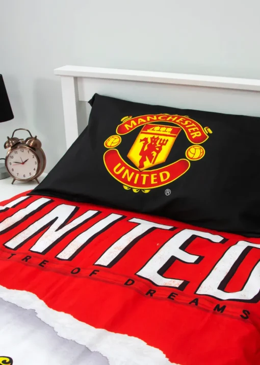 Manchester United FC Theatre  Panel 100 % Cotton Duvet