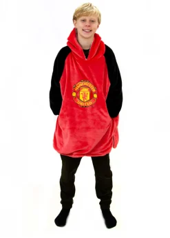 Manchester United FC Wearable Hooded Snuggle Fleece