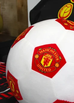 Manchester United Soccer 3D Round Ball Decorative Cushion