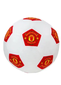 Manchester United Soccer 3D Round Ball Decorative Cushion