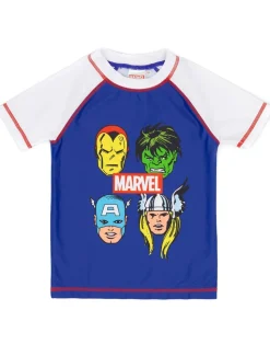 Marvel Avengers Kids Blue 2 Piece Swim Set (2-10 Years)