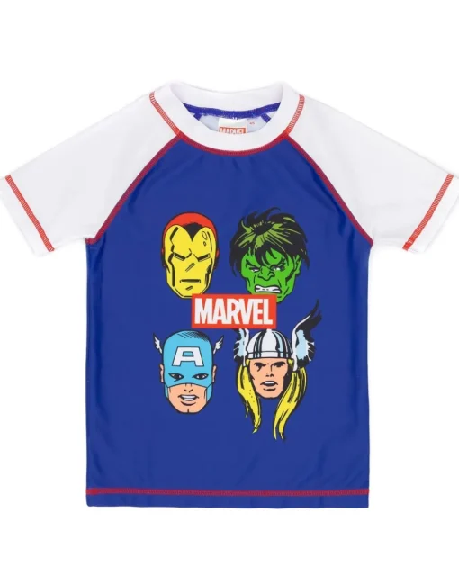 Marvel Avengers Kids Blue 2 Piece Swim Set (2-10 Years)