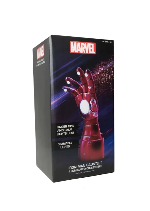 Marvel Avengers Red Iron Man Desk Lamp USB Powered