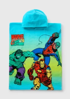 Marvel Boys Multicolour Poncho (7-15yrs)