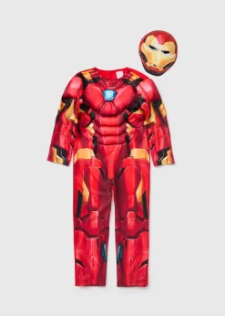 Marvel Kids Red Ironman Costume (3-10yrs)
