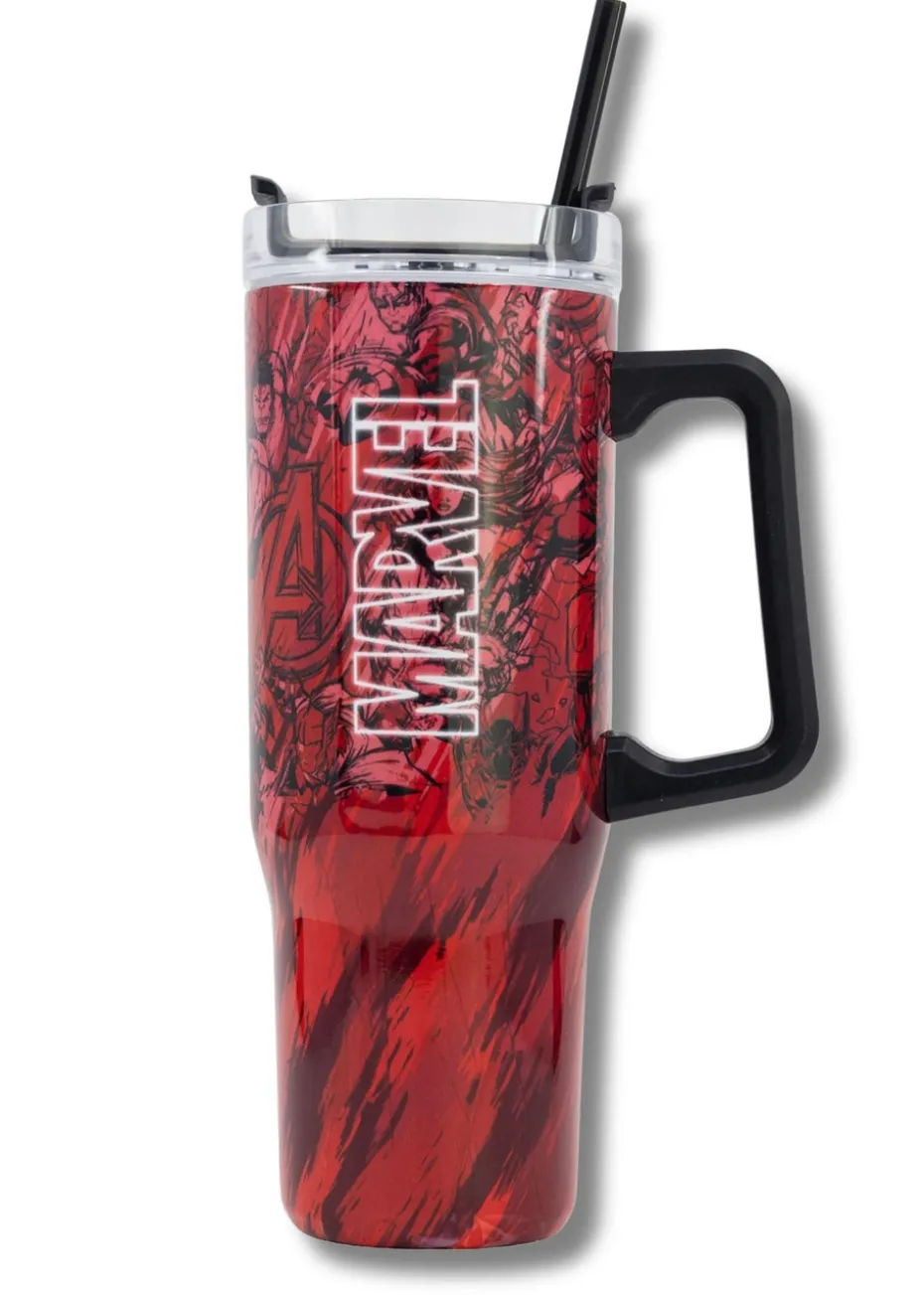Marvel Red Insulated Stainless Steel XL Rambler Mug (940 ml)