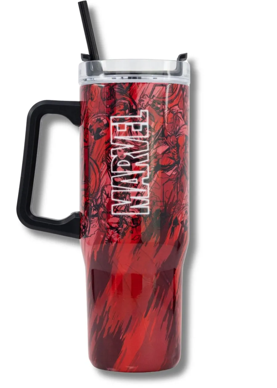 Marvel Red Insulated Stainless Steel XL Rambler Mug (940 ml)