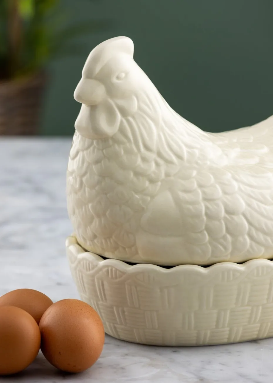 Mason Cash Cream Hen Nest
