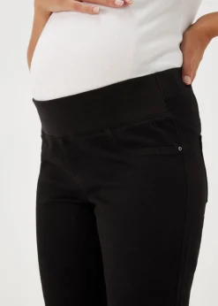 Maternity Rosie Black Under The Bump Jeggings