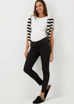 Maternity Rosie Black Under The Bump Jeggings