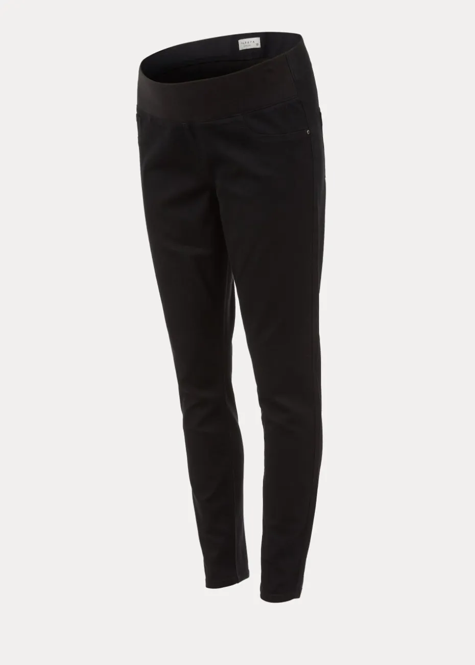 Maternity Rosie Black Under The Bump Jeggings