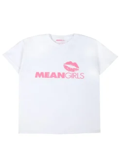 Mean Girls Kids White T Shirt (9-14 yrs)