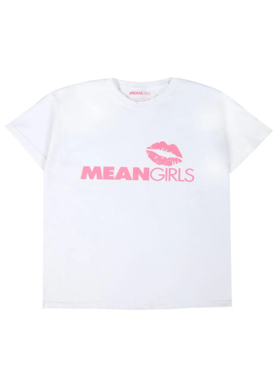 Mean Girls Kids White T Shirt (9-14 yrs)