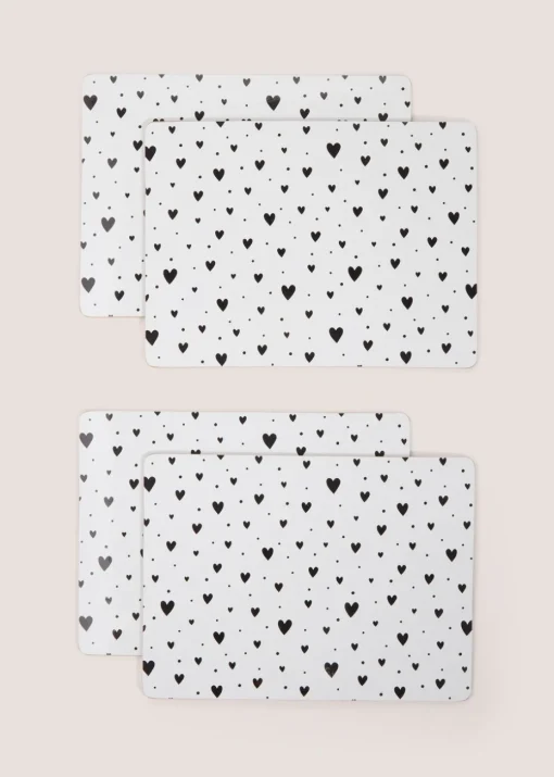 Melamine Heart Tray
