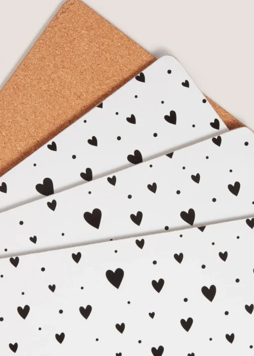 Melamine Heart Tray