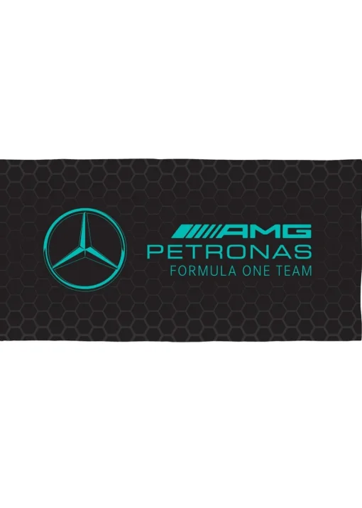 Mercedes Luxury 100% Formula 1 Cotton Towel 75 x 150cm