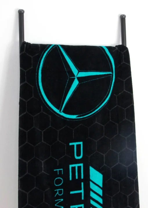 Mercedes Luxury 100% Formula 1 Cotton Towel 75 x 150cm