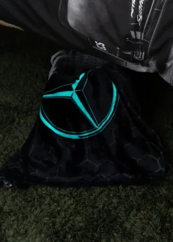 Mercedes Stealth Luxury Formula 1 Fleece Throw (100x 150cm)