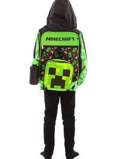 Minecraft Black Creeper & TNT 5 Piece Backpack Set
