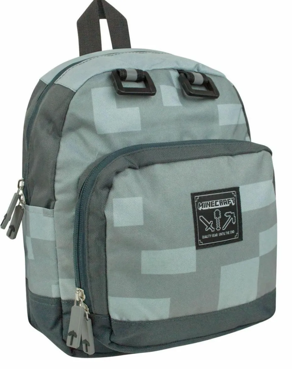 Minecraft Block Kids Silver Mini Backpack