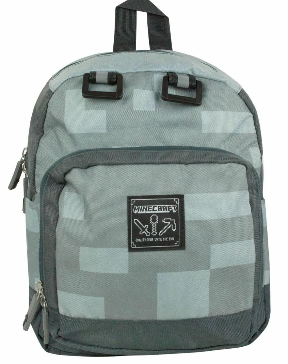 Minecraft Block Kids Silver Mini Backpack