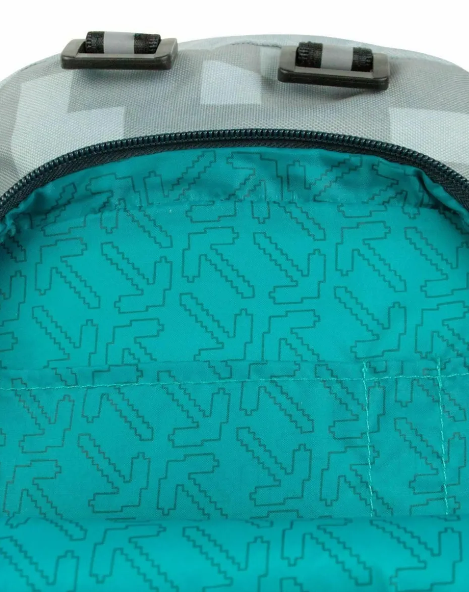 Minecraft Block Kids Silver Mini Backpack