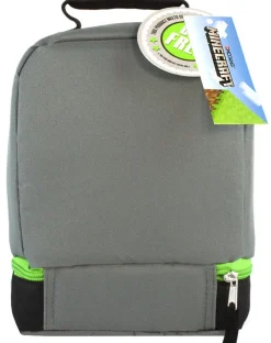 Minecraft Creeper Compartment Zip Green Lunchbag