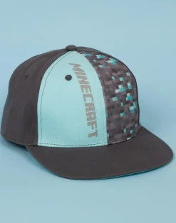 Minecraft  Grey Diamond Ore Kids Youth Snapback Cap