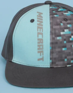 Minecraft  Grey Diamond Ore Kids Youth Snapback Cap