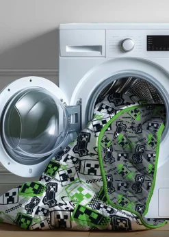 Minecraft Mixed up Coverless Quilt Duvet Set