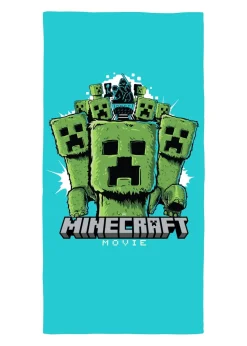 Minecraft Movie Beach Pool Towel