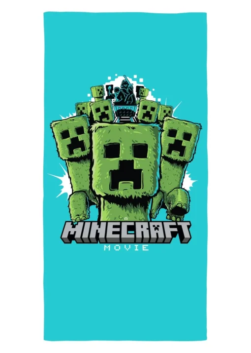 Minecraft Movie Beach Pool Towel