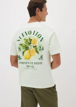 Mint Lemon Slogan T-Shirt