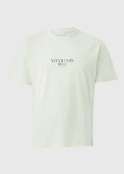 Mint Lemon Slogan T-Shirt