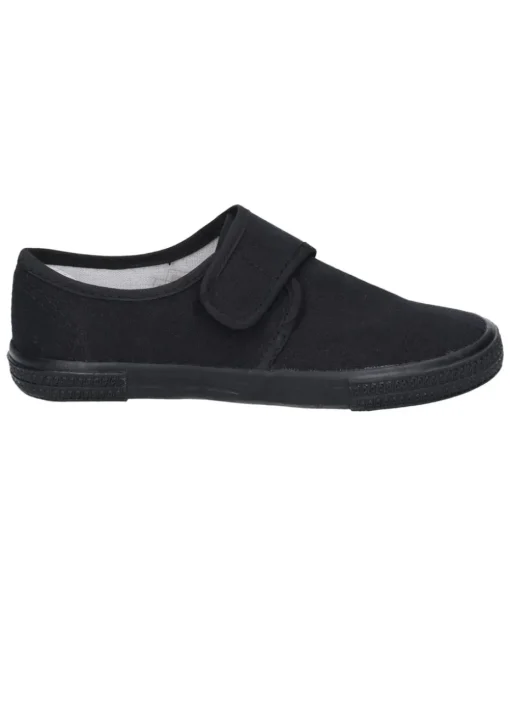 Mirak Kids Black Plimsolls / Trainers (Younger 4 - Older 5)