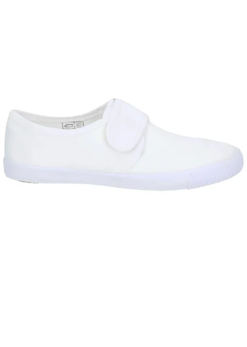 Mirak Kids White Plimsolls / Gym Shoes (Younger 4 - Older 5)