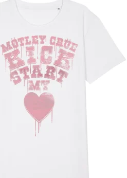Motley Crue My Heart White Music Nightdress