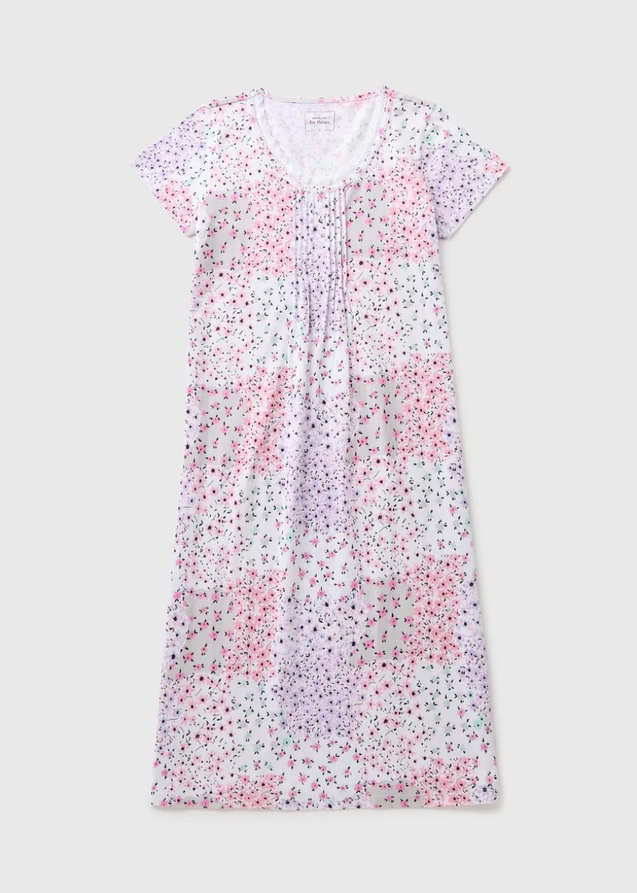 Multi Coloured Floral Patchwork Nightie